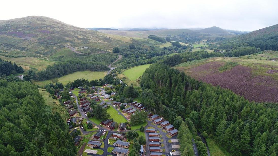 Corrie Lodge, Glendevon Exterior foto